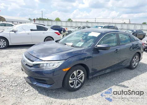 2017 Honda Civic Lx from USA, damaged, VIN 19XFC2F58HE056769